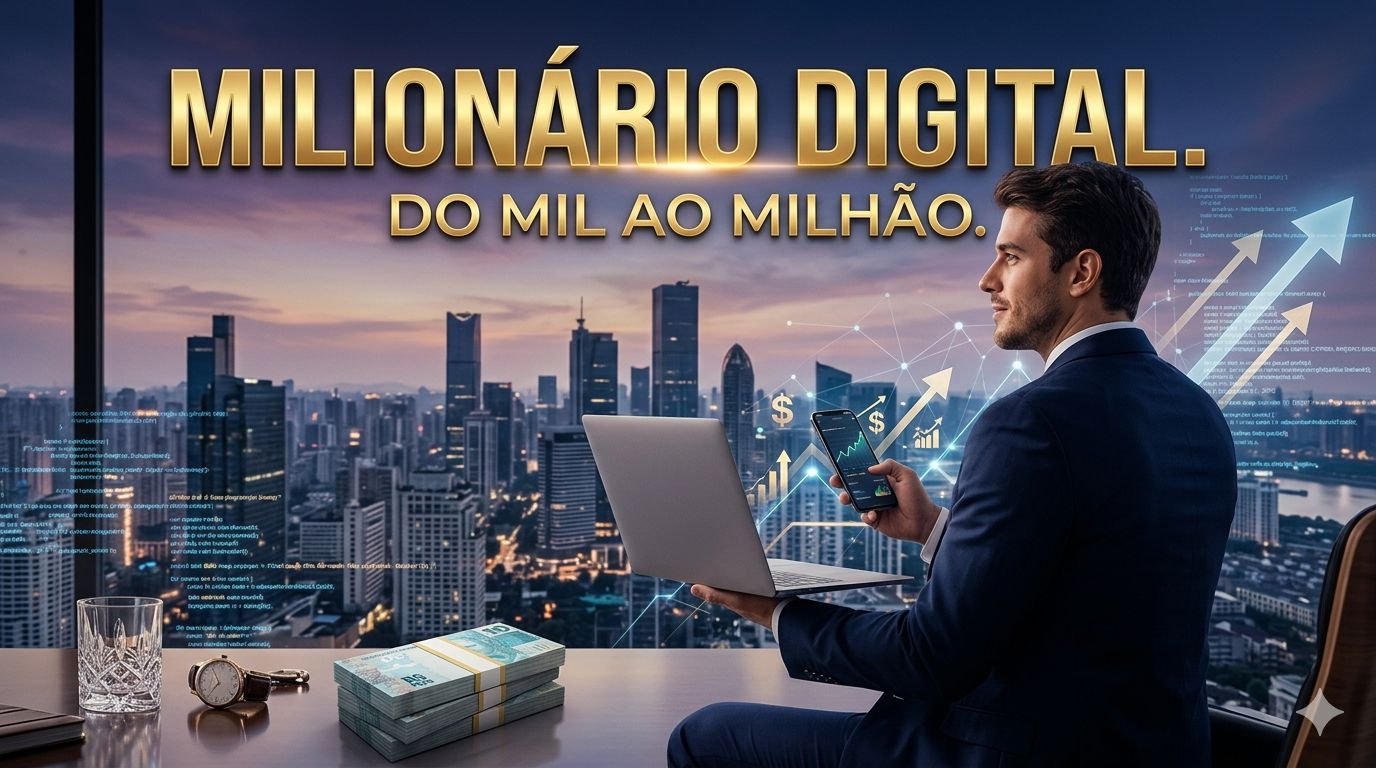 MILIONÁRIO DIGITAL (DO MIL AO MILÃO )