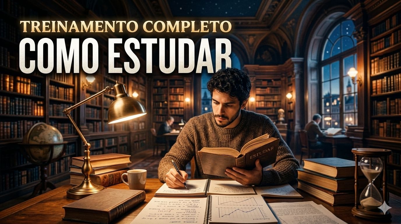 TREINAMENTO COMPLETO  COMO ESTUDAR